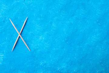 x from x out of toothpicks, in the table from the toothpick.