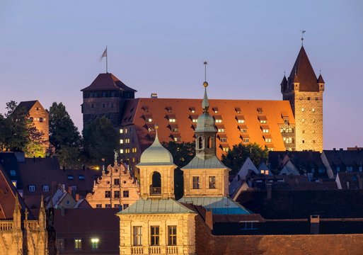 City Hall, Fembohaus, Castle stables, historic centre of Sebald, Nuremberg, Middle Franconia, Franconia, Bavaria, Germany, Europe