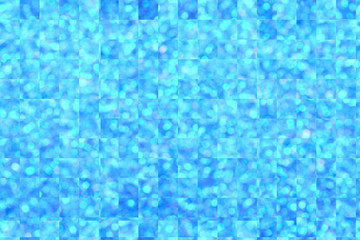 blue background of bubbles in water