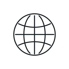 globe vector icon