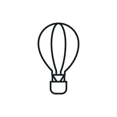 air balloon vector icon