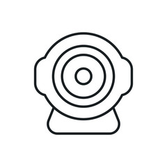 web camera vector icon