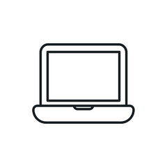 notebook pc vector icon