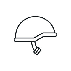 army helmet vector icon