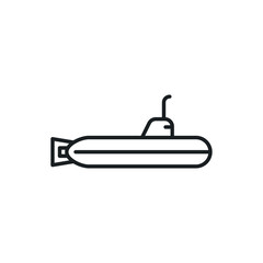 submarine vector icon