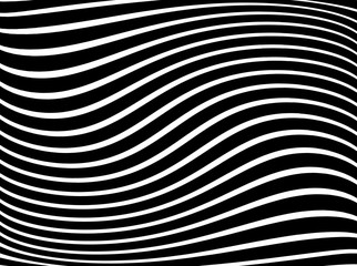 Texture with wavy, curves lines.