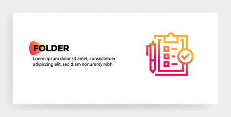 FOLDER ICON CONCEPT