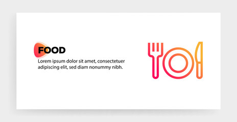 FOOD ICON CONCEPT