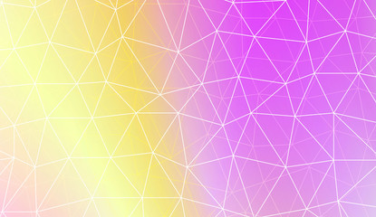 Abstract mosaic backdrop with triangles, line. Design for flyer, wallpaper, presentation, paper. Vector illustration. Creative gradient color.