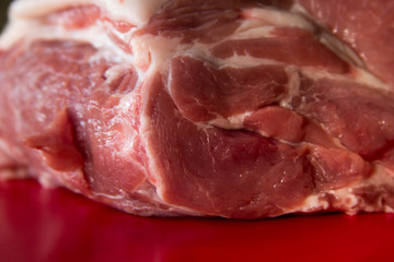 Juicy beautiful fresh meat photo for text