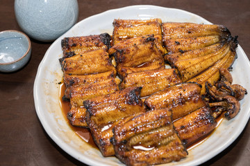 男の手料理　うなぎの蒲焼