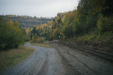 Exploring gravel roads near Hruba Voda, Domasov and surrounding military area