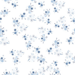 Beautiful elementary usual natural flower, great design for any purposes. Seamless pattern floristic.