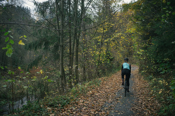Exploring gravel roads near Hruba Voda, Domasov and surrounding military area