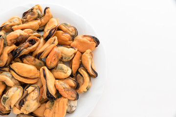 Tasty mussels without hood