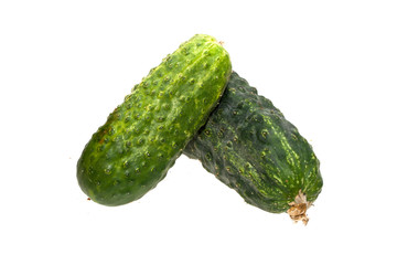 cucumber isolated on white background