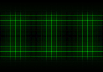 Abstract green grid light. Technology background