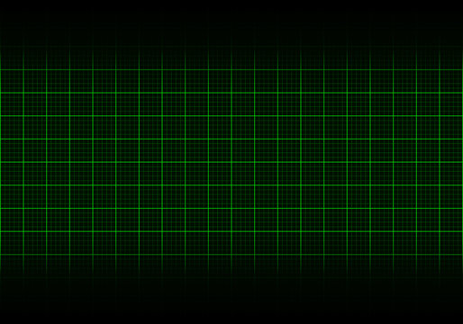 Abstract green grid light. Technology background