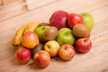 variety of fruits
