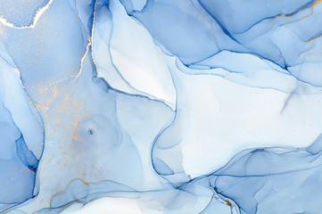  Abstract colorful background, wallpaper. Mixing acrylic paints. Modern art. Marble texture. Alcohol ink colors  translucent