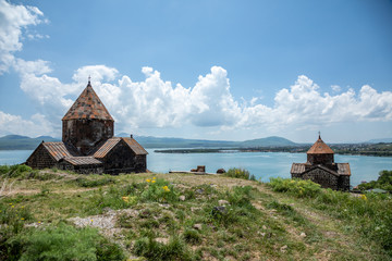 Sevanavank , Sevan Monastery. Lake Sevan , Gegharkunik Province of Armenia. 9th century 