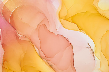  Abstract colorful background, wallpaper. Mixing acrylic paints. Modern art. Marble texture....