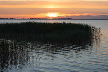 Abendstimmung am Barther Bodden