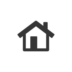 Home icon template black color editable. House symbol vector sign isolated on white background. Simple logo vector illustration for graphic and web design.
