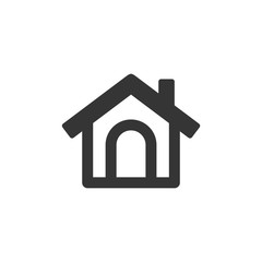 Home icon template black color editable. House symbol vector sign isolated on white background. Simple logo vector illustration for graphic and web design.