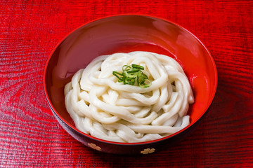 伊勢うどん　(Ise udon)Japanese noodles with thick sauce