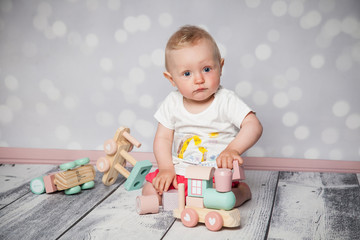 Baby ist schwer Besch&auml;ftigt