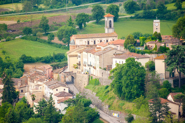 Fototapeta na wymiar Il borgo di Monterchi (Arezzo)