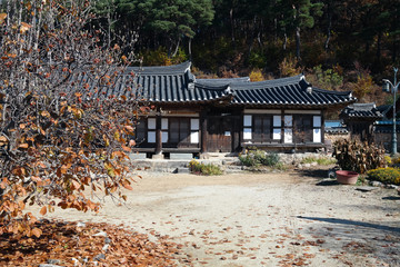 Obraz premium Dalgsil Folk Village, South Korea