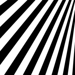 Abstract pattern black stripes. Distortion. Vector illustration