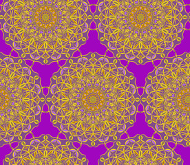 bright seamless pattern in ethnic style
