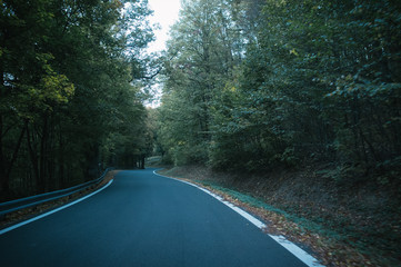 Obraz premium Riding up the Ecce Homo race circuit