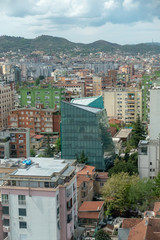 Naklejka premium Blick auf Tirana