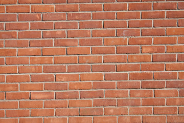 red brick wall