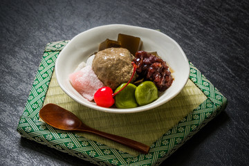 ほうじ茶のアイスクリーム ice cream of roasted green tea