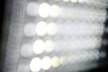 Abstract blurred bokeh lights background.
