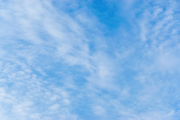 Naklejka na ściany i meble Natural Blue sky with cloud background
