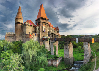 Hunedoara Castle in Romania