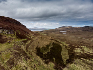 Das wilde, romantische Hochland von Schottland