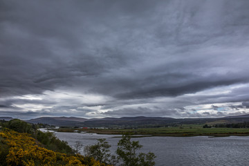 Das wilde, romantische Hochland von Schottland