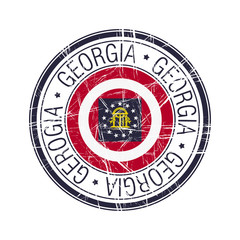 Georgia rubber stamp