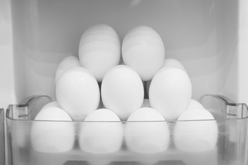 more than ten eggs in the fridge