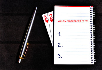 Conceptual hand writing showing Weltmeisterschaften. Concept meaning World Championships World Cup...