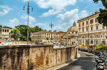 The famous square in Rome