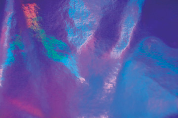Colorful  fantasy abstract holographic background.