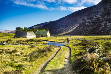 Hiking trail in Cairngorms National Park